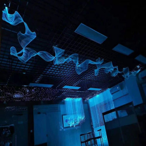 TEXTILE BARRISOL FIBER OPTIC MESH CEILING